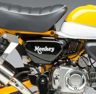 モンキー125 Monkey ブラック サイドカバー 右側 ヨシムラUSA | バイク