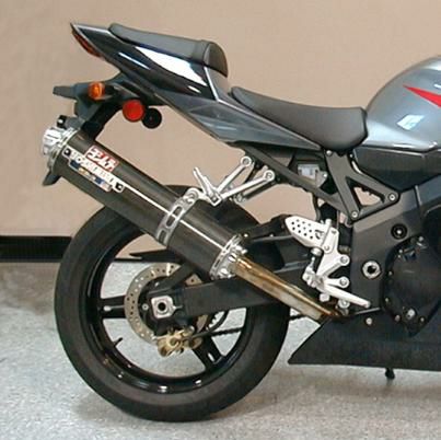 スズキ GSX-R600/750 04-05 TRS カーボン スリップオン マフラー