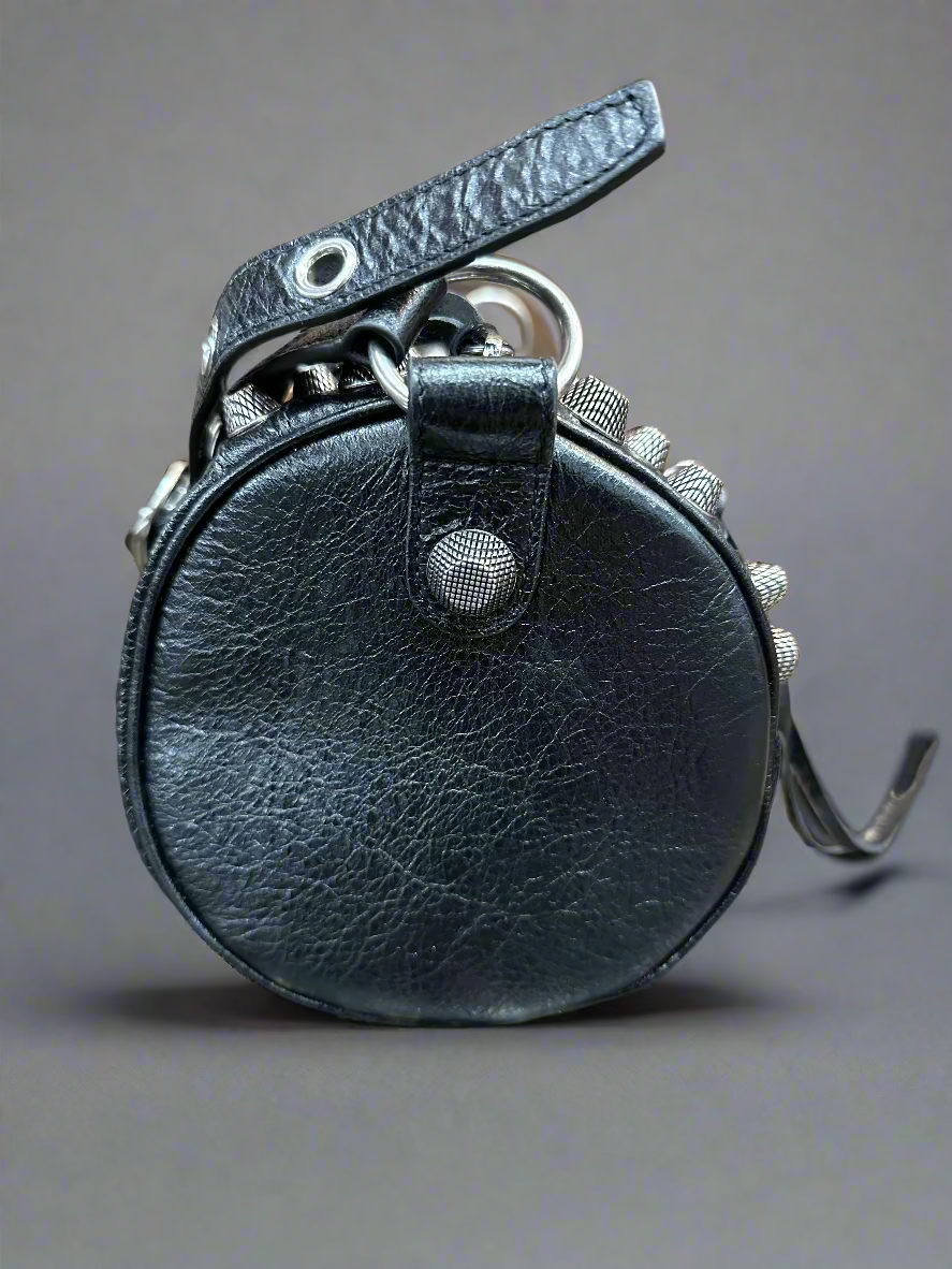 Balenciaga Le Cagole Cylinder Black Shoulder Bag – Mr. Steve's
