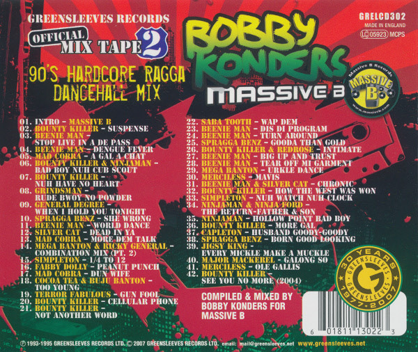 90年代ダンスホールレゲエの超絶オススメミックスCD【ボビー