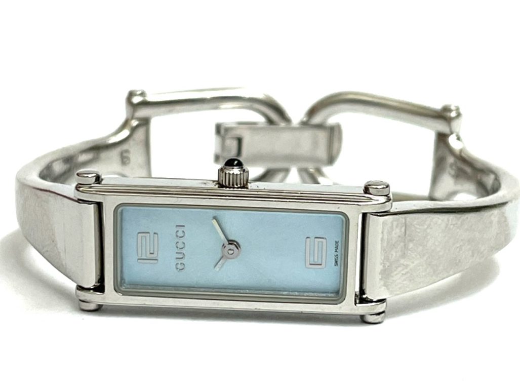 針が動かなくなった GUCCI グッチ 1500Lの電池交換