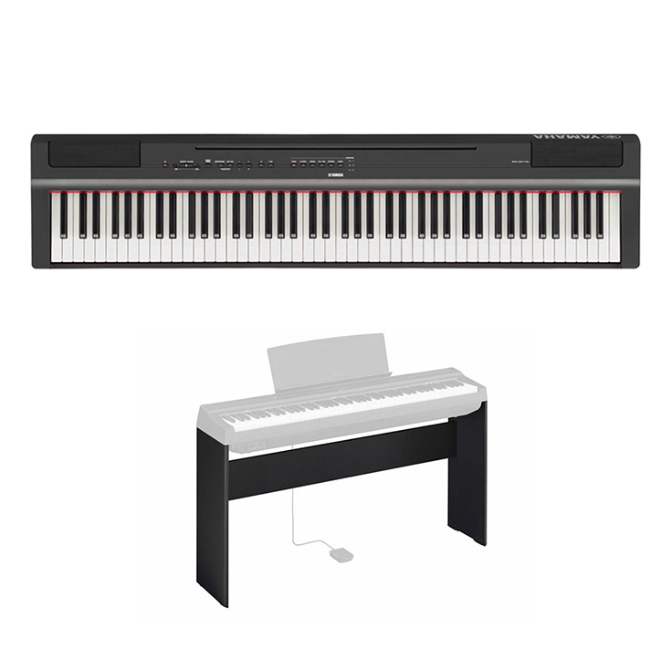 Yamaha P-125a Portable Digital with Stand - Music Exchange