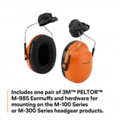 3M™ PELTOR™ Earmuff Assembly M-985/37333(AAD), for Versaflo™ M-100
