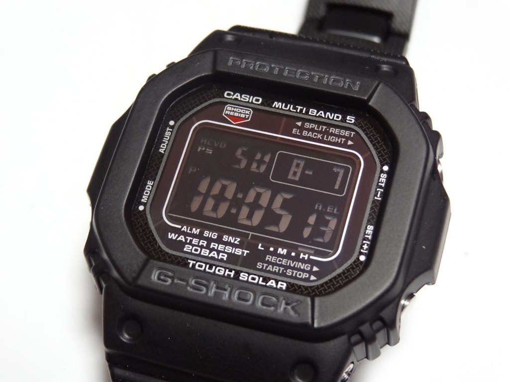 魅力溢れるタフなソーラー電波G-SHOCK「GW-M5600BC-1JF」（ レビュー