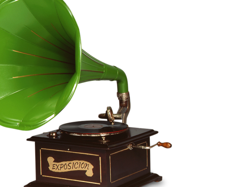 ディスク式蓄音機 「エクスポジシオン」｜コレクション｜民音音楽博物館