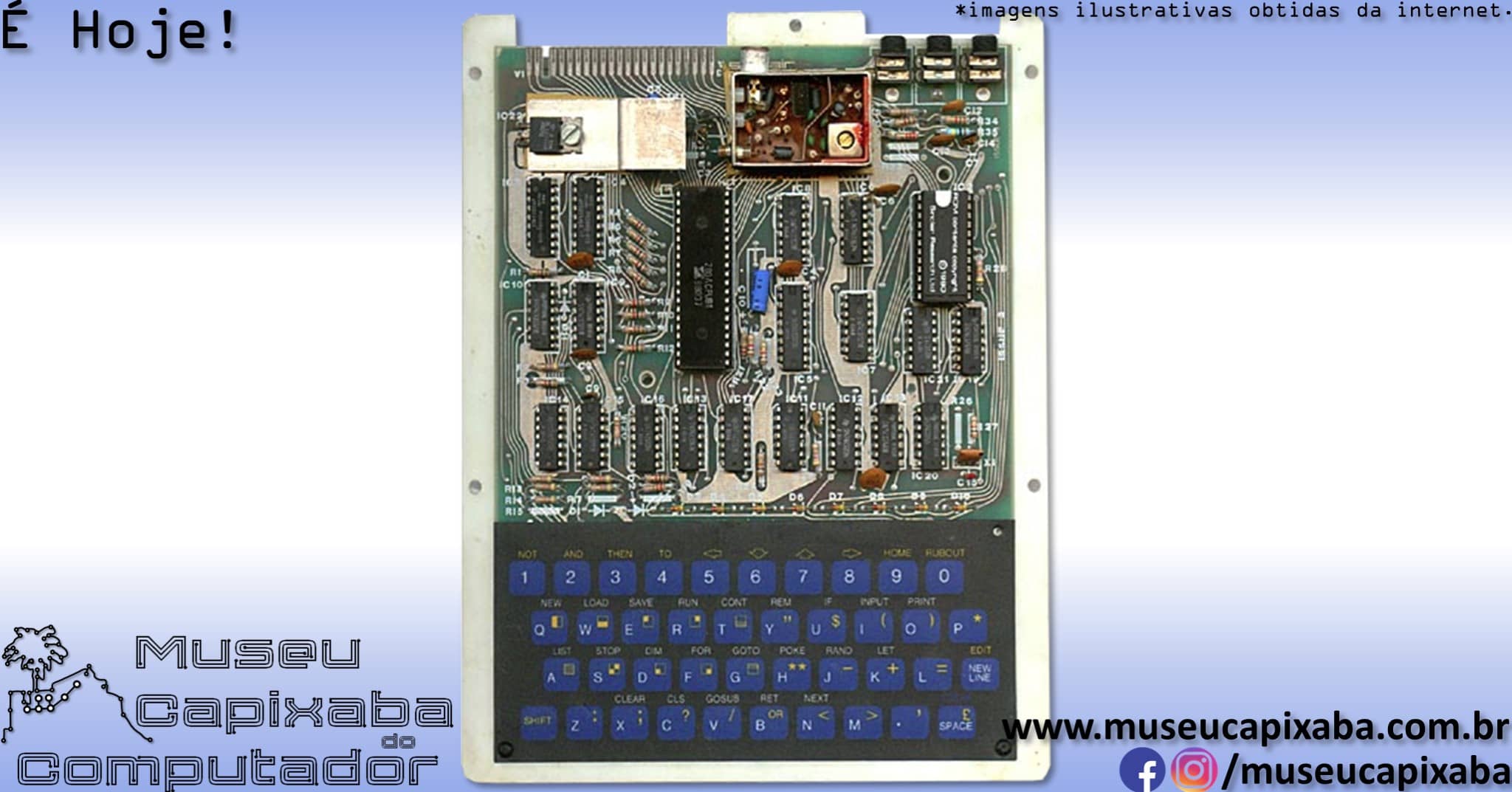 O microcomputador Sinclair ZX-80 de 1980 – MCC - Museu Capixaba do