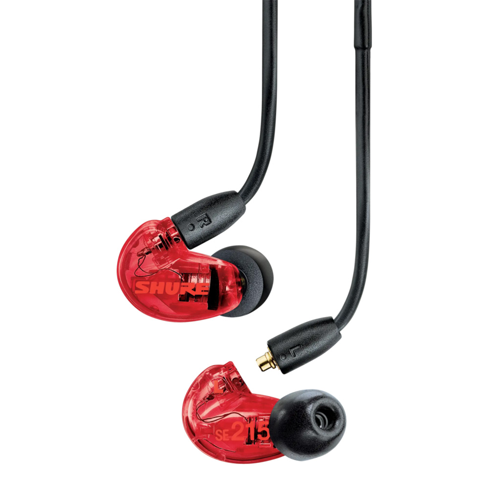 SHURE SE215 SPECIAL EDITION レッド [SE215SPE-RD-A]｜ミュージック