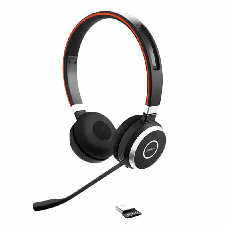 Jabra Evolve 65 UC Stereo Wireless Office Headset | Musicshop SG