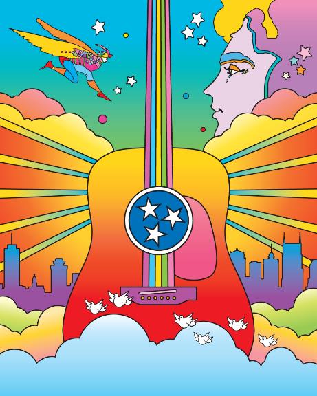 Peter Max Retrospective Heads To Nashville In September - MusicRow.com