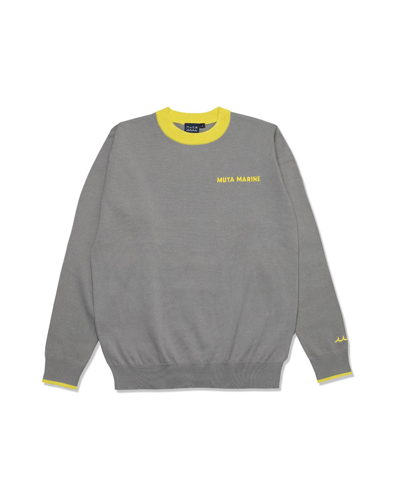 バイカラー クルーネックセーター [全5色] – muta Online Store