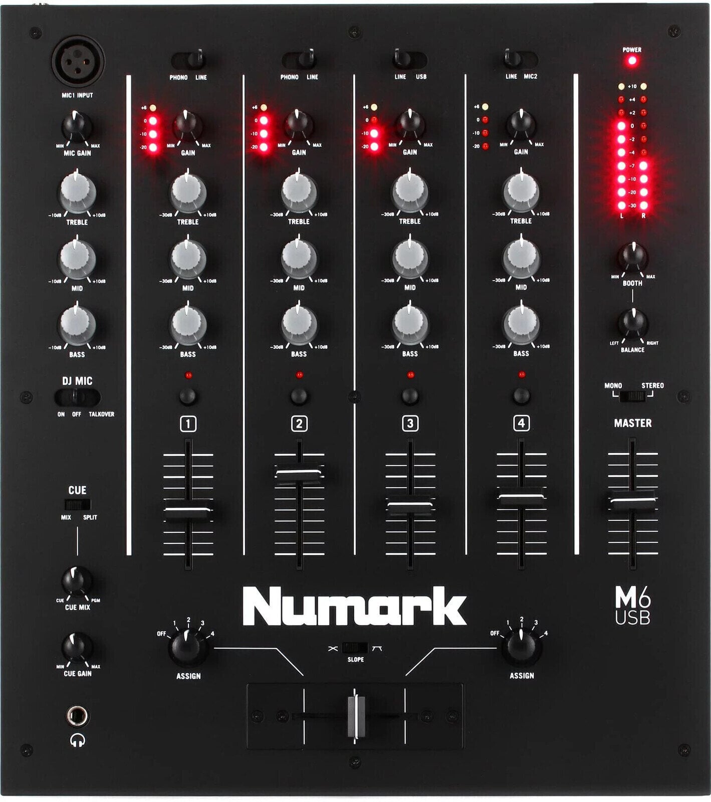 Numark M6-USB DJ Mixer - Muziker