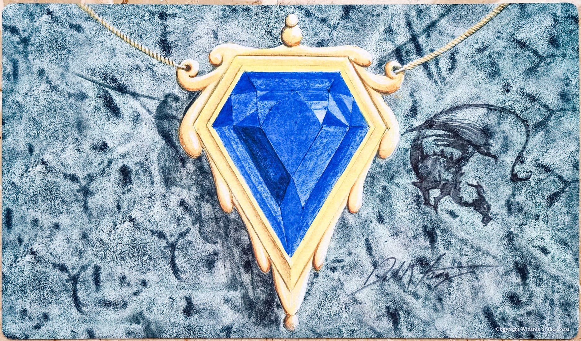 Mox Sapphire [Version 2] - Dan Frazier - Signed by the Artist