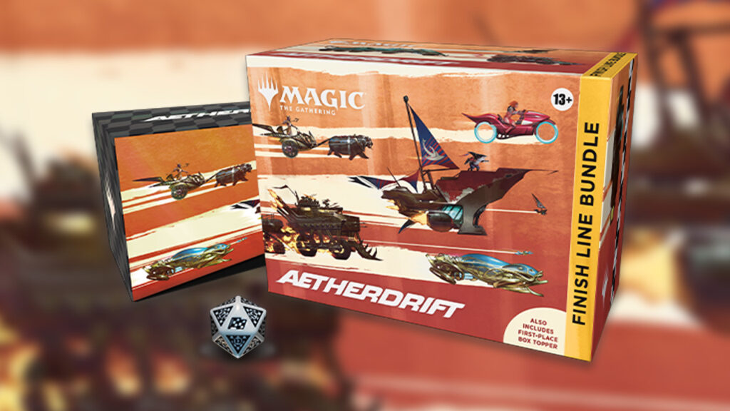 Wizards Reveals Finish Line Bundle and Two Aetherdrift Commander