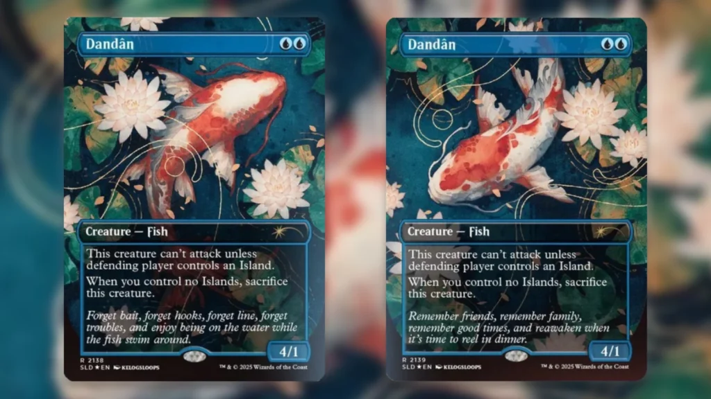 MTG ダンダーン Dandan secret lair 2枚セット foil MTG ダンダーン