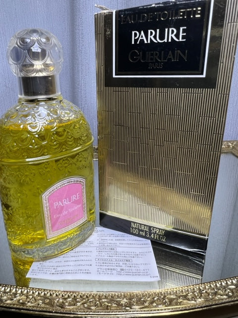 Guerlain Parure edt 100 ml. Vintage 1991. Sealed bottle – My old