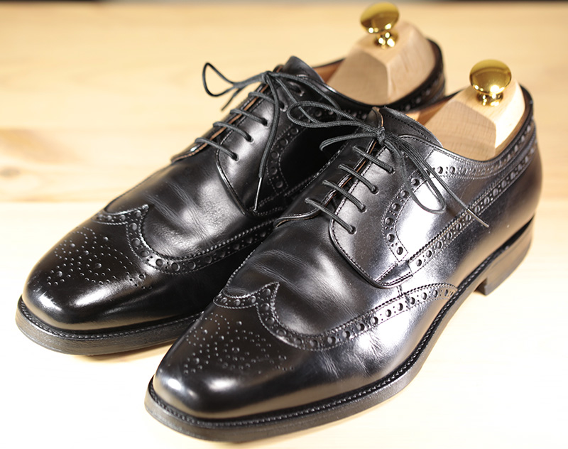 スコッチグレイン OP-0515 外羽根ウィングチップ ウィズ：EEE 国産