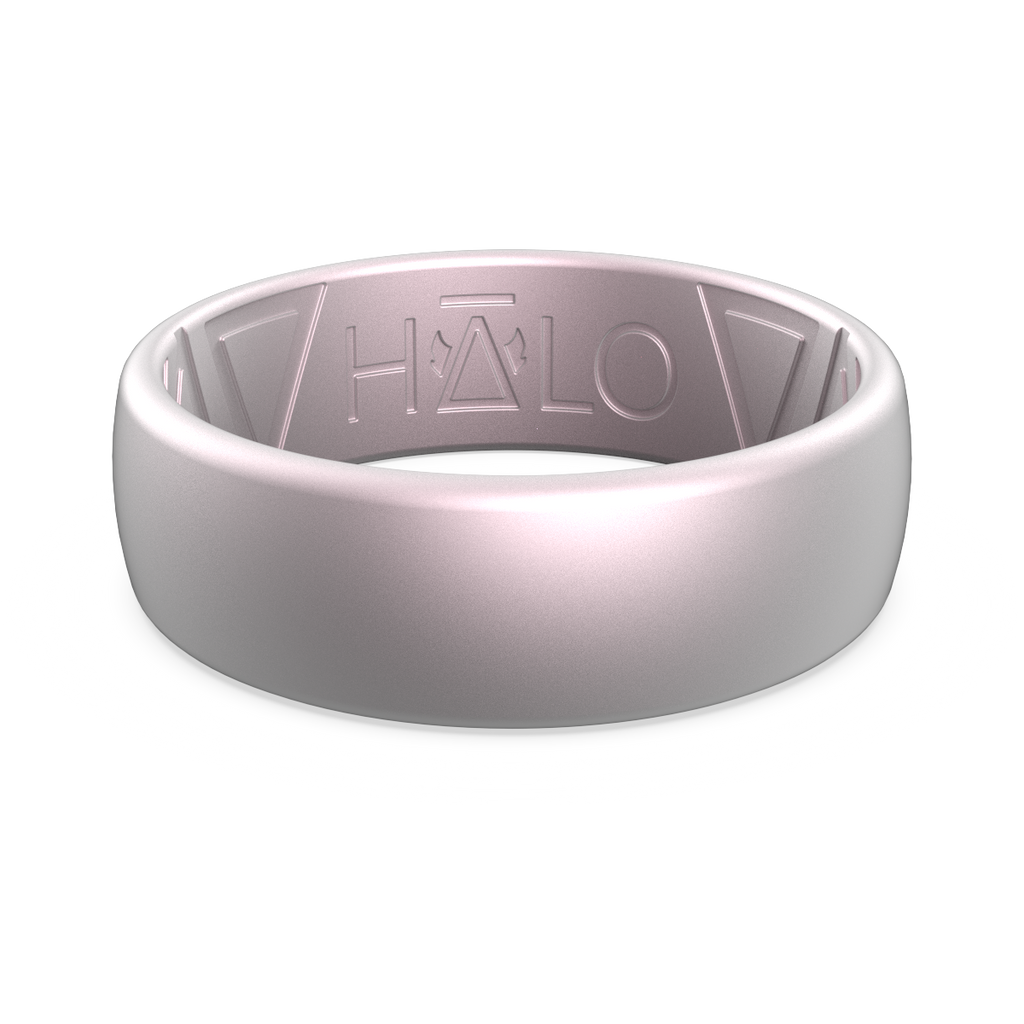 My HALO Ring | Khaleesi | Pearl White Silicone Ring – MyHaloRing