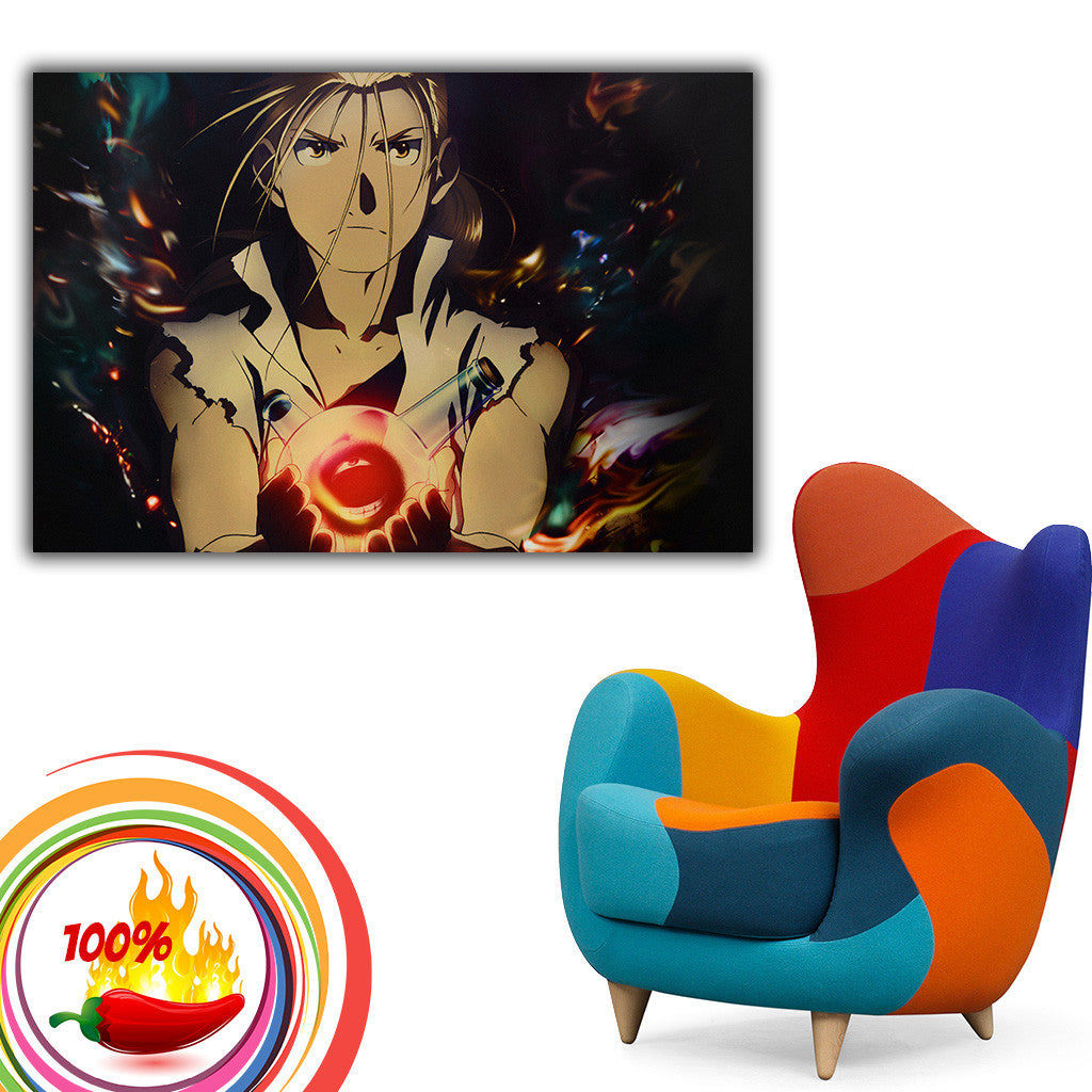 Van Hohenheim Fullmetal Alchemist Anime Poster – My Hot Posters
