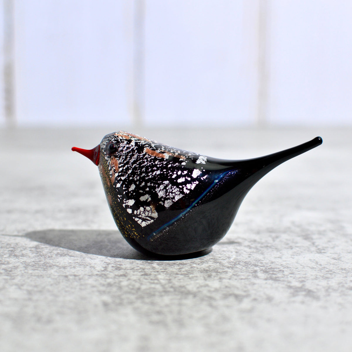 Murano Glass Coco Bird Figurine, Made in Italy