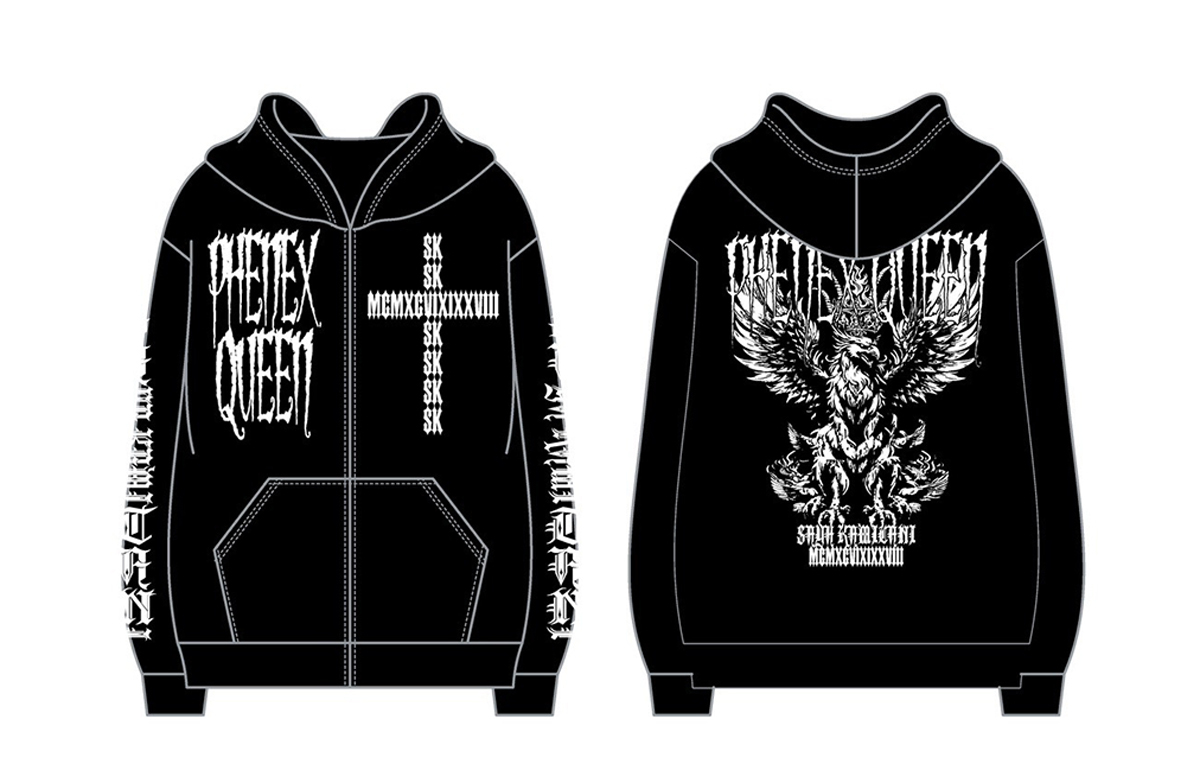 上谷沙弥 Phenex Queen ジップパーカー | My STARDOM