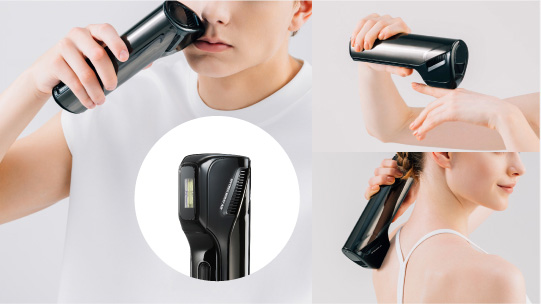 MYTREX MiRAY Air｜コードレスで手軽に使える高性能光美容器・美顔器