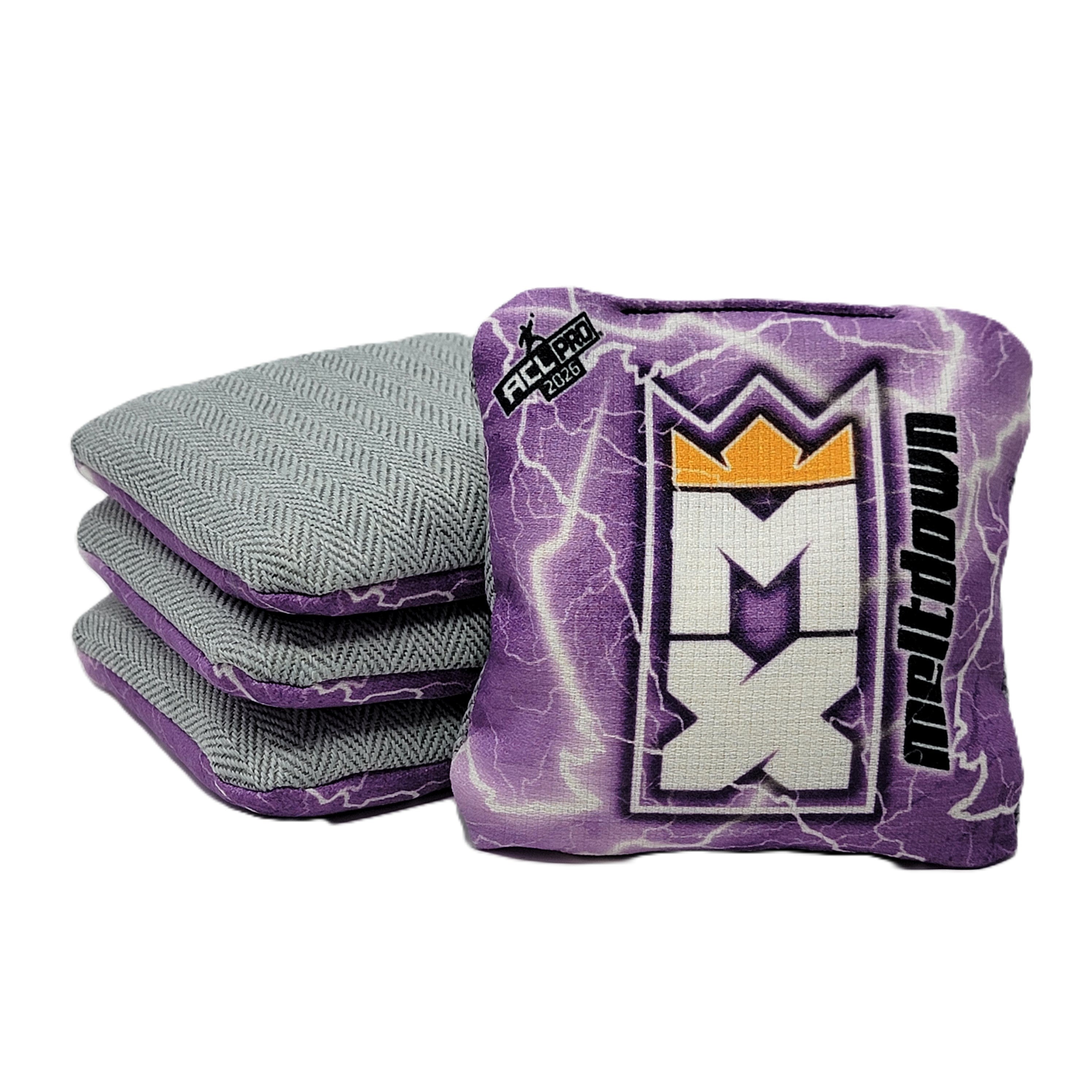 Meltdown Professional Cornhole Bags - ACL Stamped | MX Cornhole