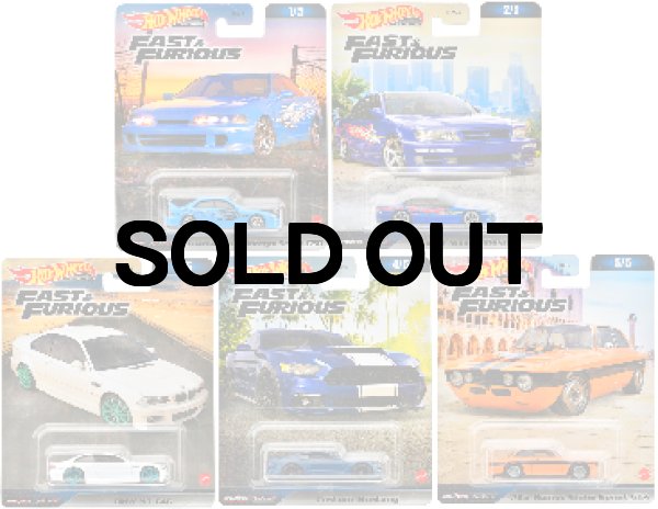 ☆仮予約受付☆ホットウィール ワイルド・スピード アソート 5台セット