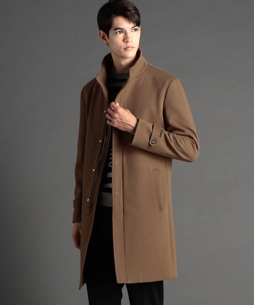 ダウンファブリック スタンドカラーコート｜コート｜ニコル公式通販