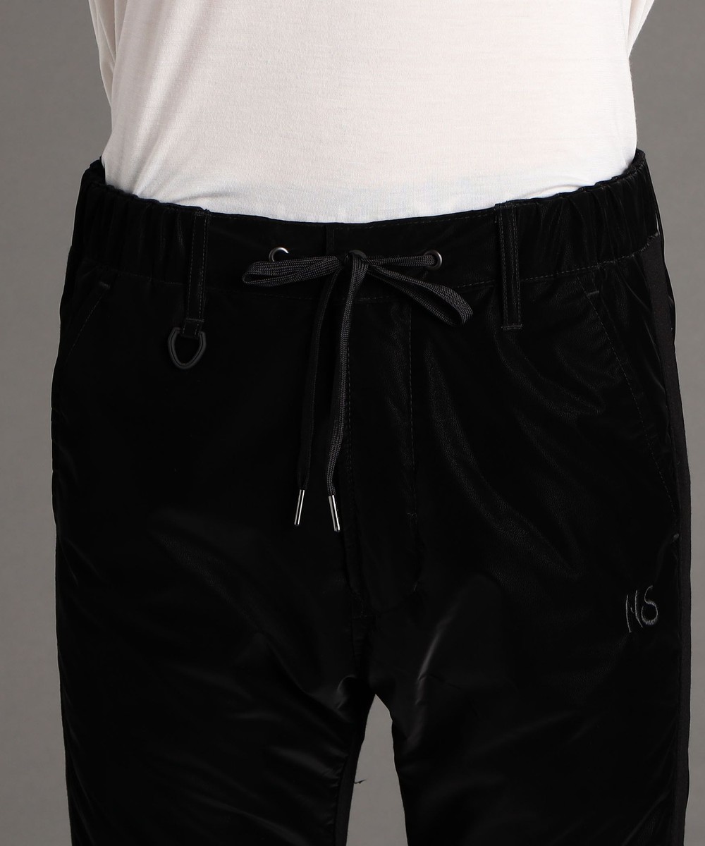 23年モデル EC限定再販売】3Dフェイクレザーパテッドライダースパンツ