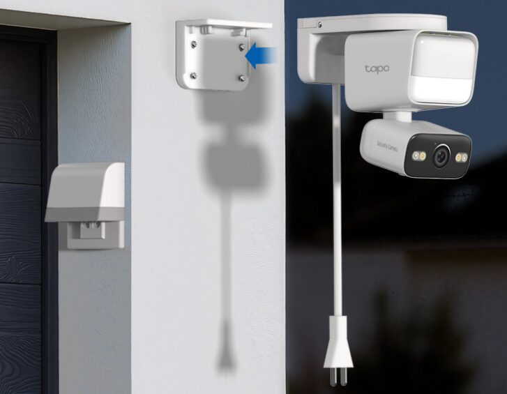 Tapo C710｜屋外コンセントに挿すだけで使える明るい防犯カメラ
