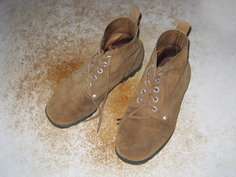 中国人民解放軍 編み上げブーツ 25-26cm 中国解放靴（中国軍キャンバス