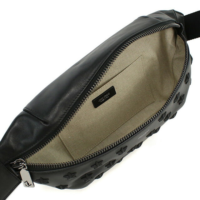 ジミーチュウ ボディバッグ メンズ ブランド JIMMY CHOO レザー