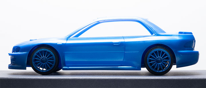 仮組み 1/24 スバル インプレッサWRC'98 モンテカルロ の制作 #07