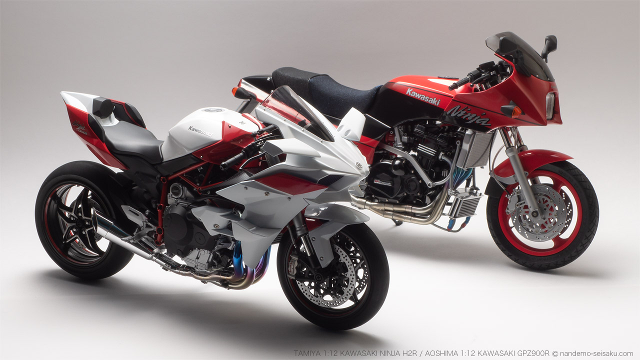 完成 タミヤ1/12 カワサキ Ninja H2R #11 | 図解！なんでも制作日記