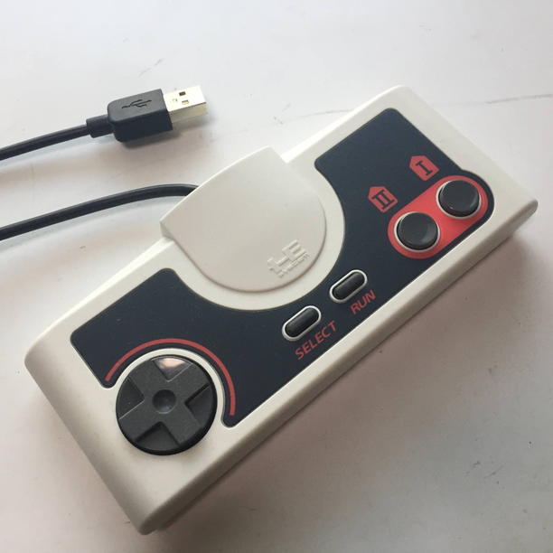 PCエンジンminiのコントローラーの連射機能を改造して使えるようにして