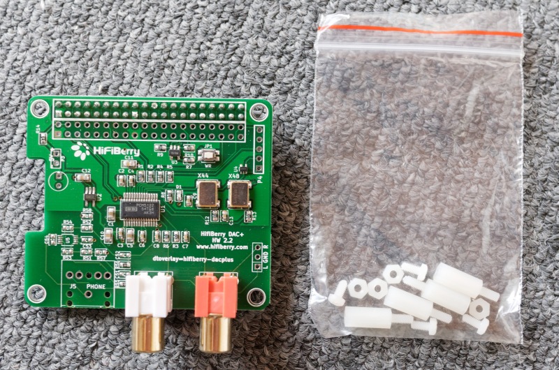 HiFiBerry DAC+ PROを買って使ってみた - nabeの雑記帳