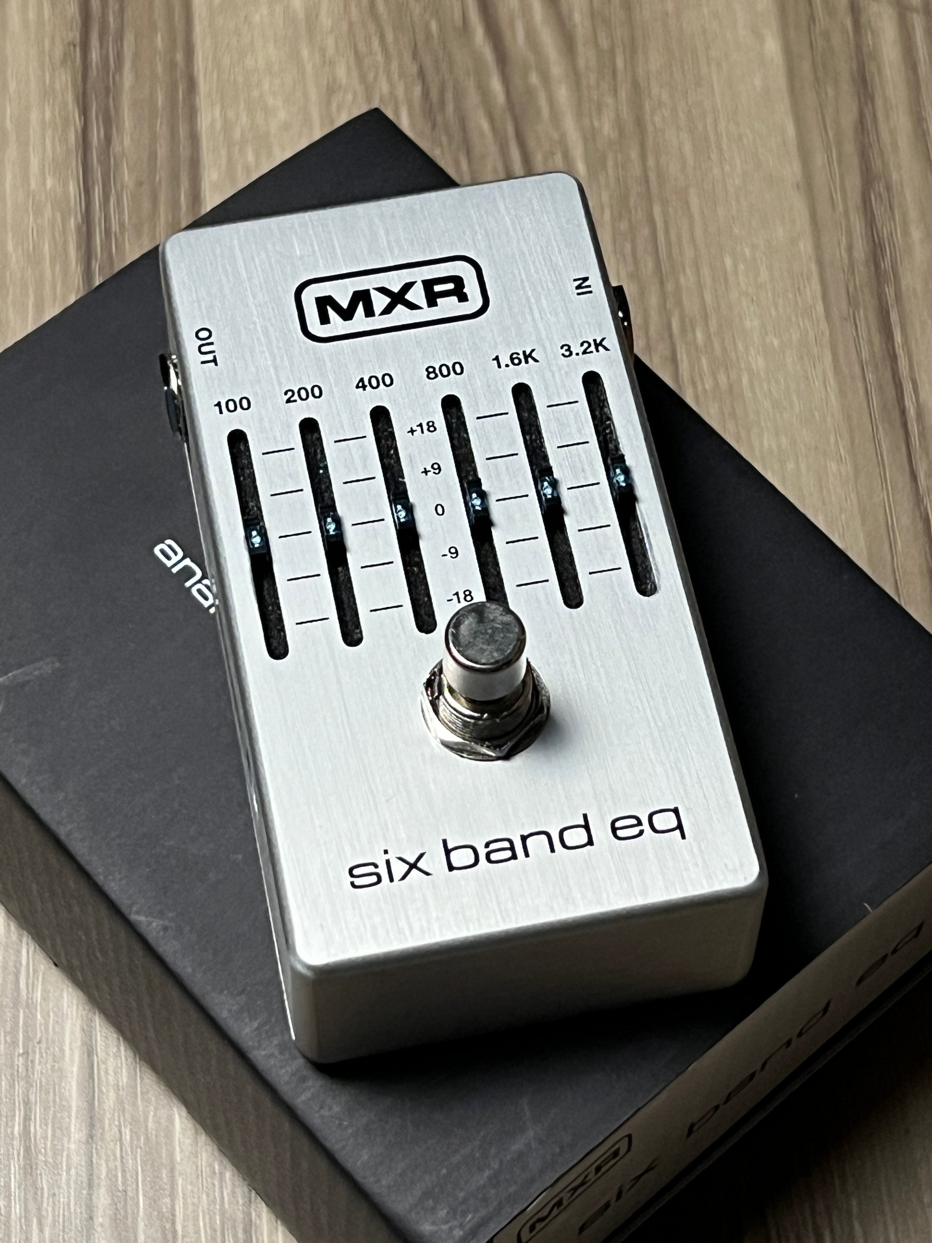 MXR M109S Six Band Equalizer Silver – nafiriguitar.com