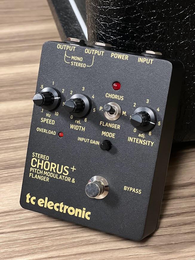 TC Electronic SCF Gold Stereo Chorus Flanger Pedal – nafiriguitar.com