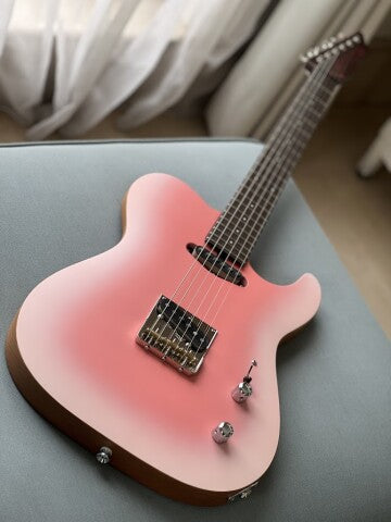 Saito S-622 TLC EXO with Extraordinary Wenge Neck in Strawberry