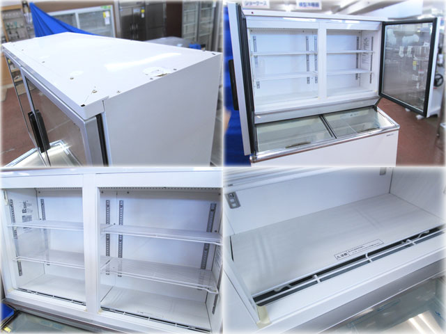 三洋電機 デュアルタイプ冷凍ショーケース SCR-D1203N ｜ 長野