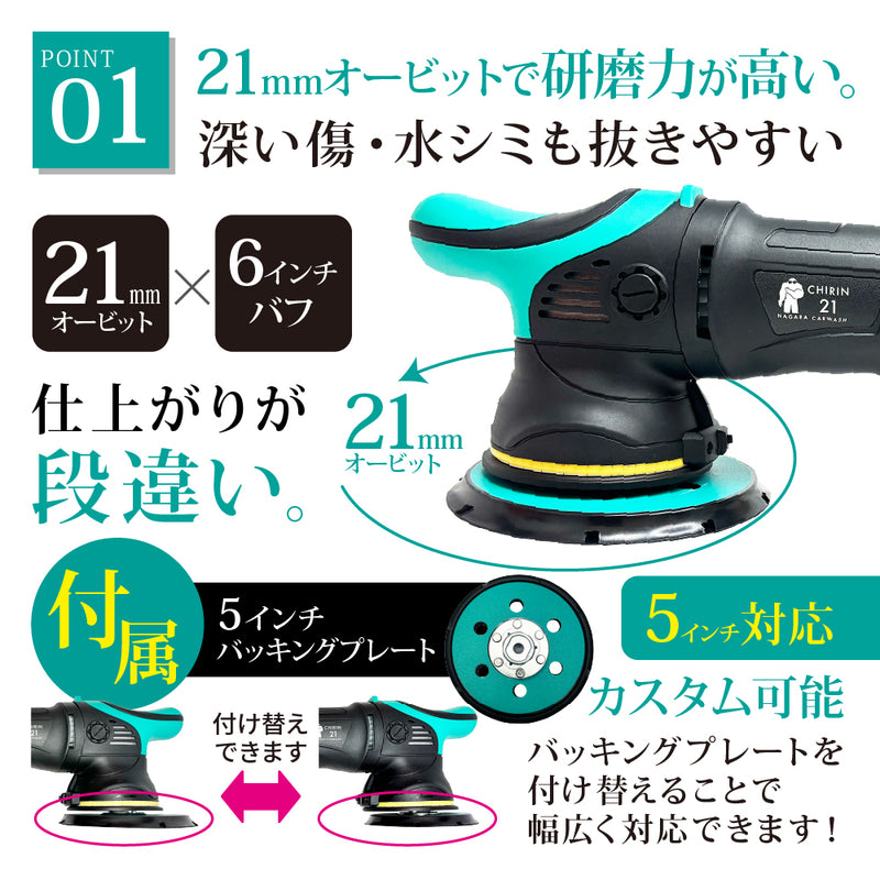 CHIRIN 21『傷なんて磨けばいい。』 – ながら洗車