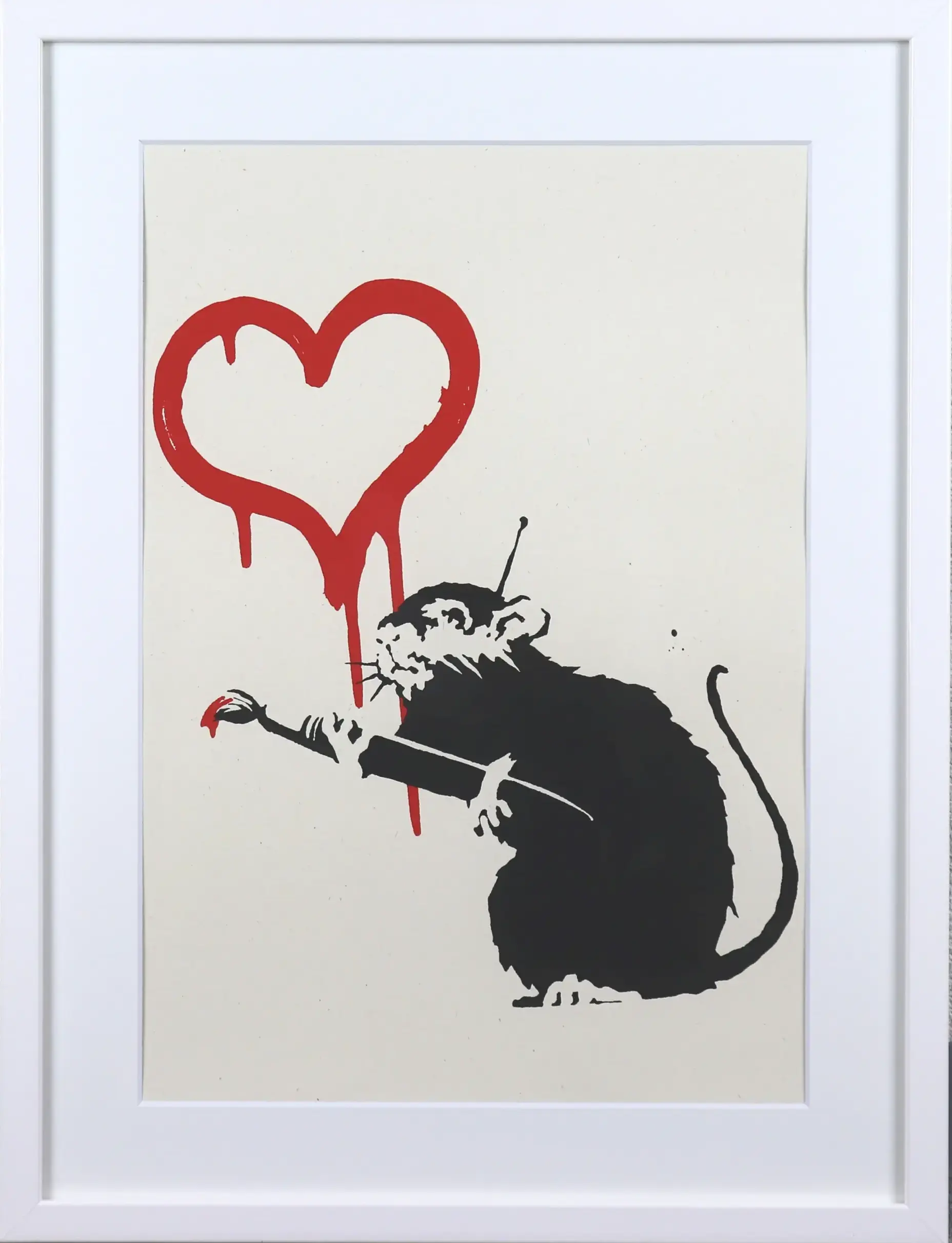 Love rat（WPC版） | Banksy （バンクシー） | 百貨店クオリティをより