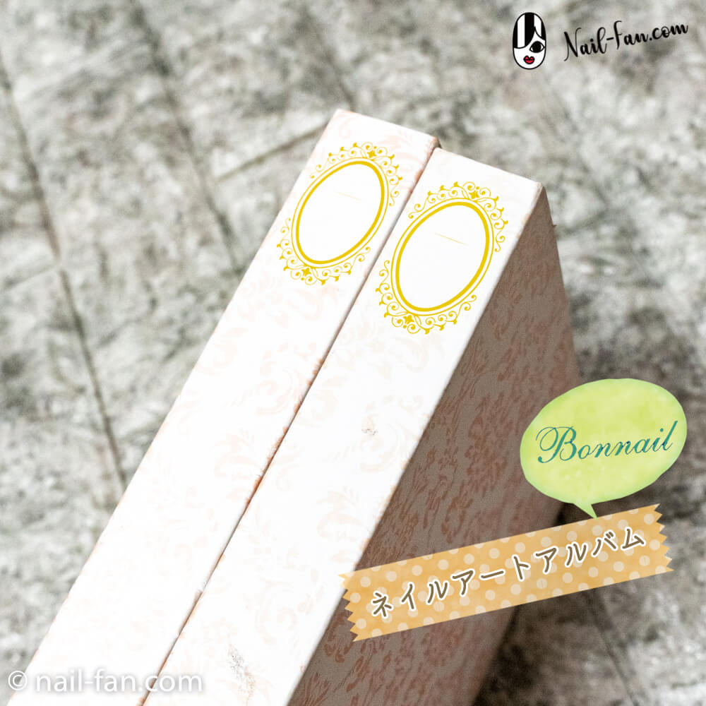Bonnailネイルアートアルバムでネイルアートチップを収納&ディスプレイ