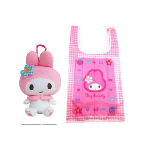 ぬいぐるみエコバッグ カオハナ マイメロディ | ナカジマ