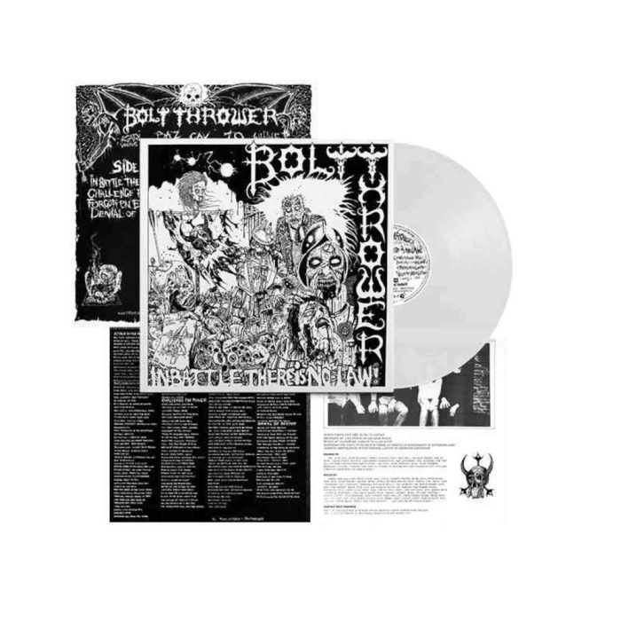 BOLT THROWER - In Battle There Is No Law! - White LP