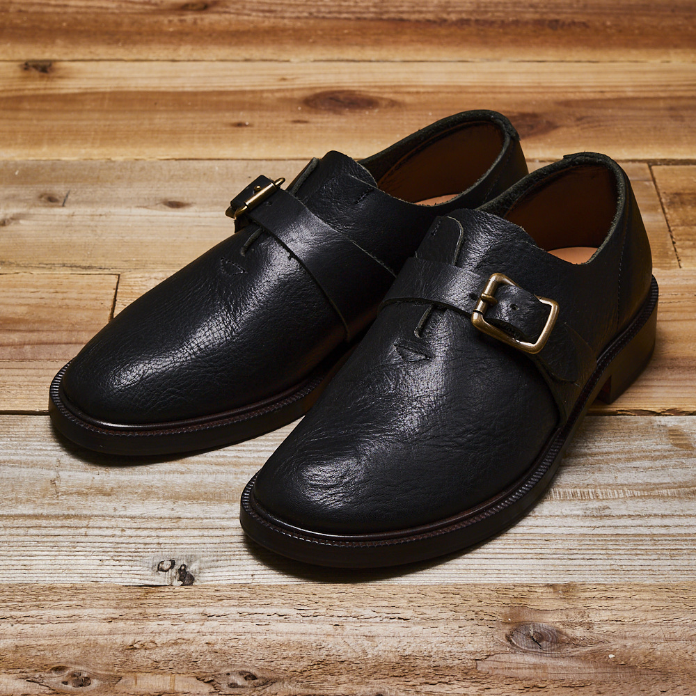 一枚革モンク | 奈良の靴 − KOTOKA などの革靴