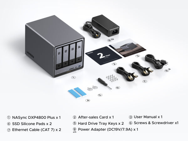 High-Performance NAS | 4-Bay NAS Storage – NAS UGREEN AU