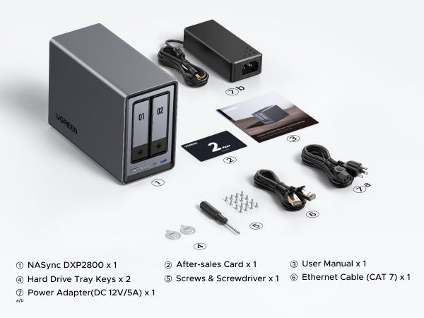 2 bay NAS Storage for Home | 14-day worry-free trial – UGREEN NAS US