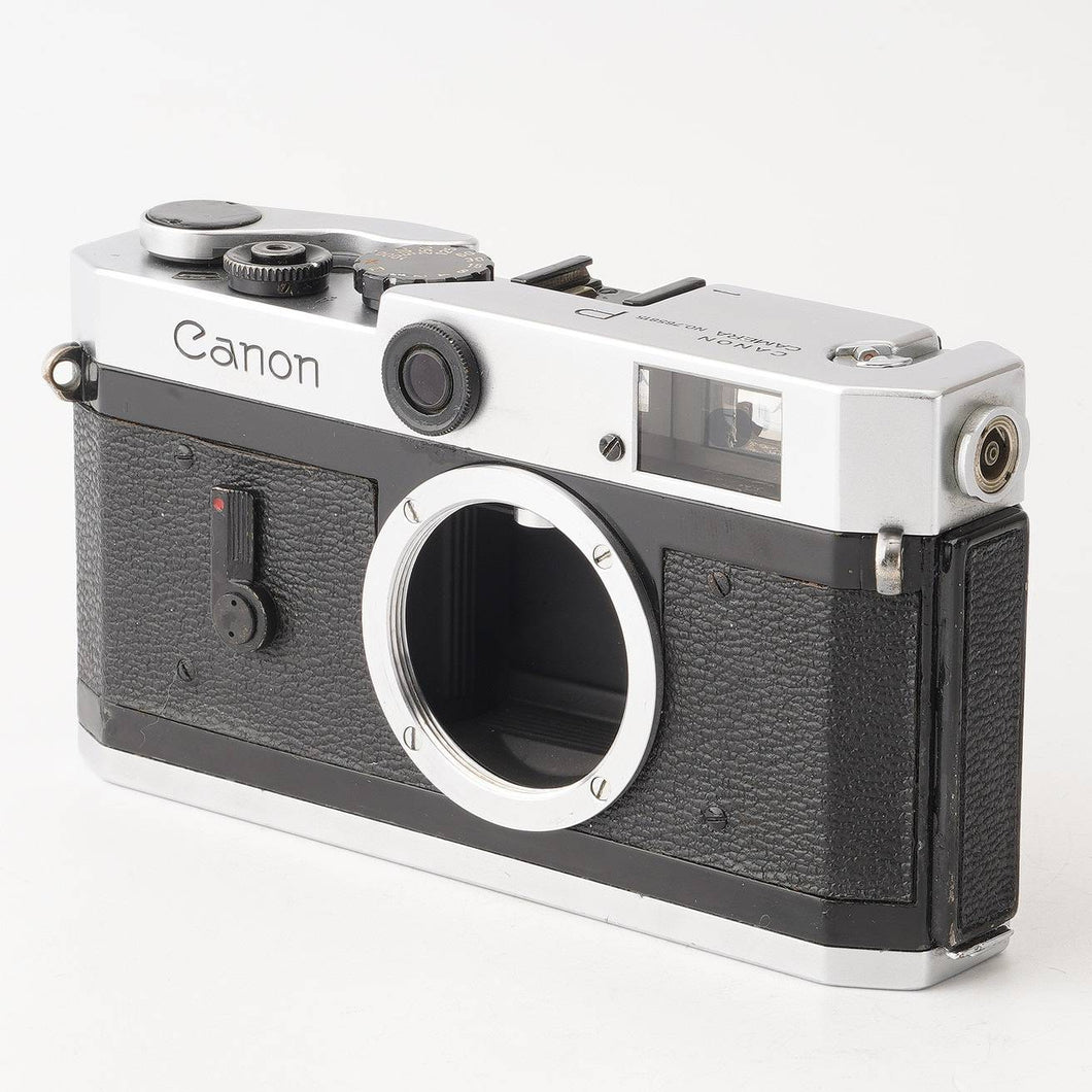 キヤノン Canon P レンジファインダーフィルムカメラ – Natural Camera