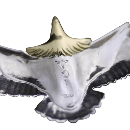 Tady King Copper Head Silver Eagle Pendant - Native Feather | 日本